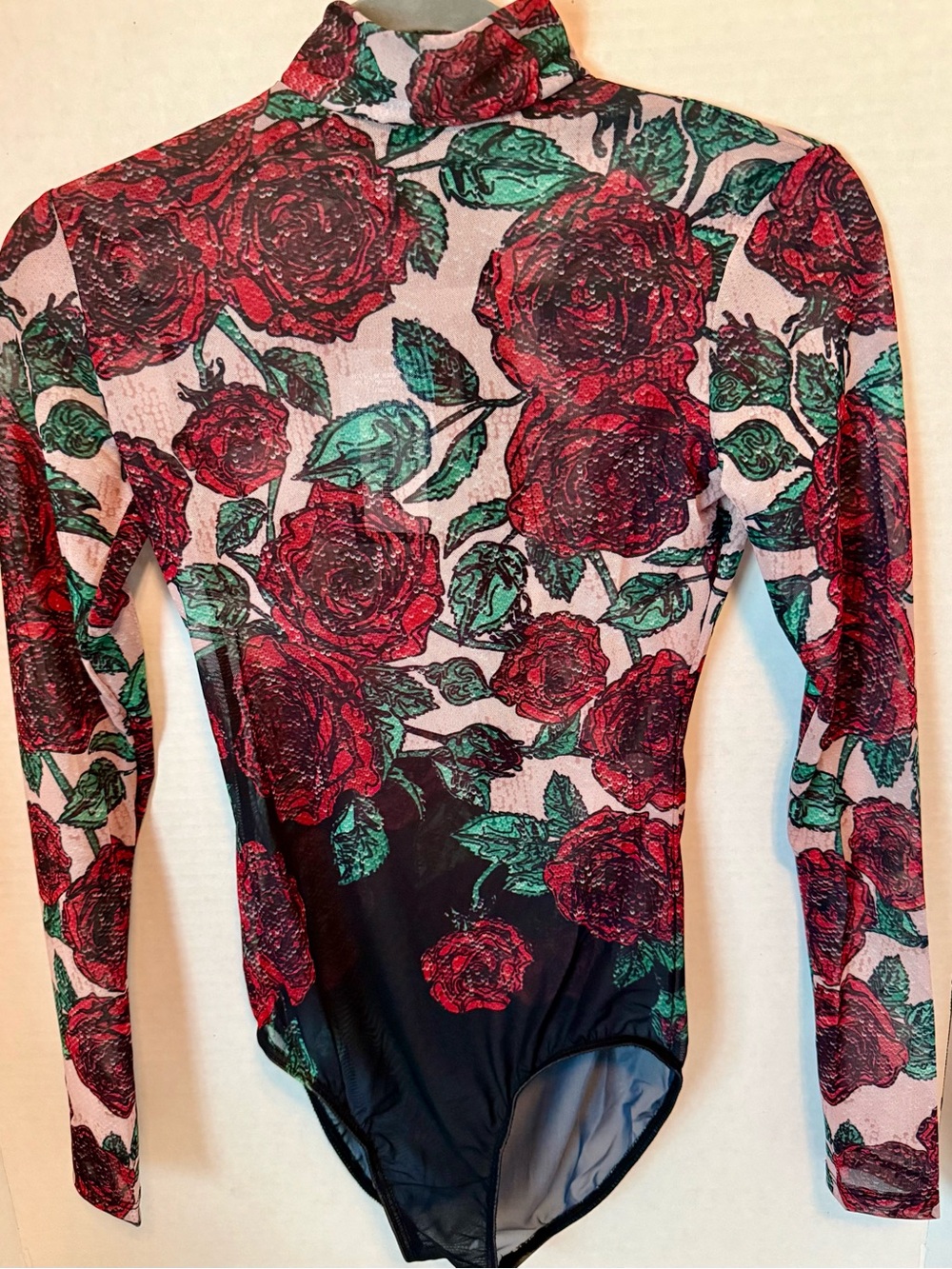Alexandra Collection
Rose Mesh Leotard